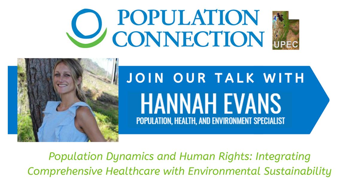 population connection talk with hannah evans